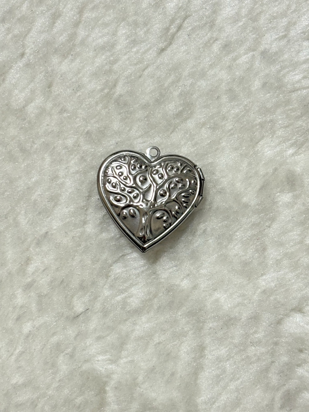 Tree of Life Heart Locket Charm