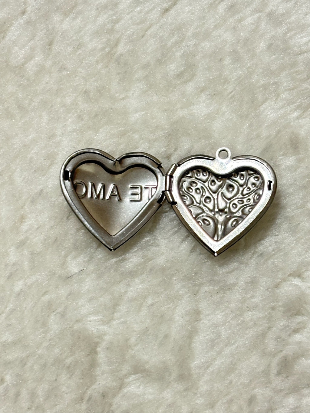 Tree of Life Heart Locket Charm