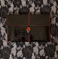Handcrafted Black Kindle case