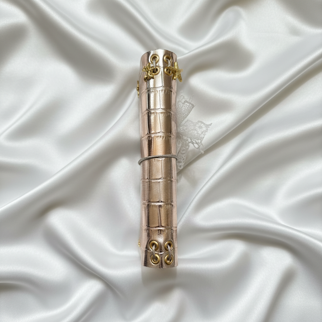 Champagne croc journal spine view
